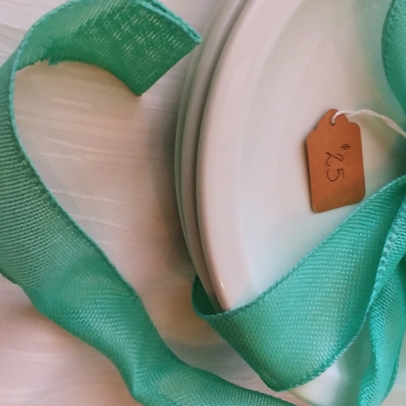 4x White Porcelaine China plates - Picture 3 of 3